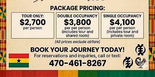 7 Day Ghana Heritage Tour