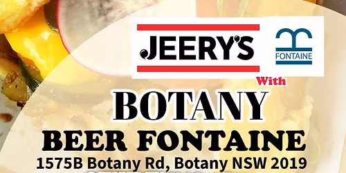 JEERY'S with BEER FONTAINE Botany