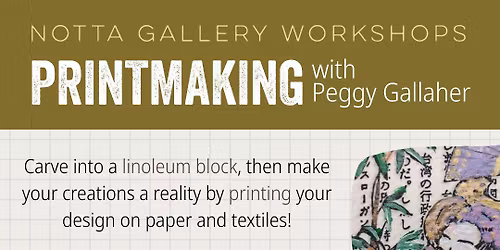 Workshop: Printmaking with Peggy Gallaher