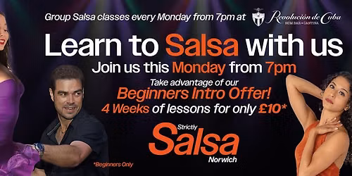 Cross Body Salsa Classes