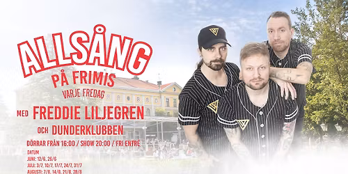 Alls\u00e5ng p\u00e5 Frimis 2026 - 12\/6-28\/8