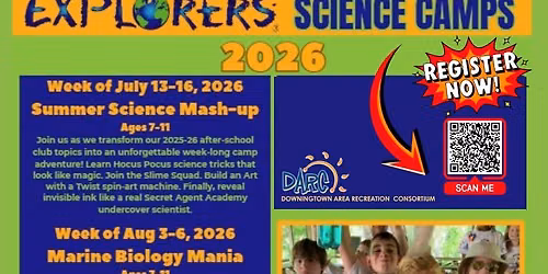 Summer Science Mash Up Camp