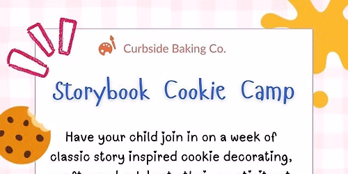 Kids Storybook Cookie Camp