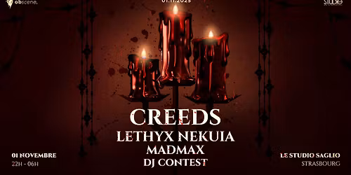 OBSCENE : CREEDS - LETHYX NEKUIA - MADMAX