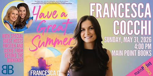 Francesca Cocchi with Special Guests Beyond the Bookends