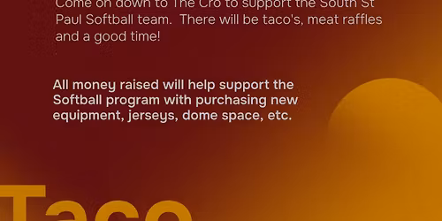 South St Paul Softball Taco Feed!