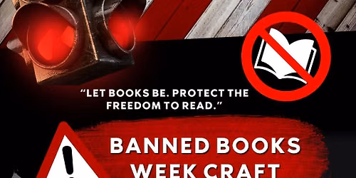 Banned Books Week Kickoff Craft