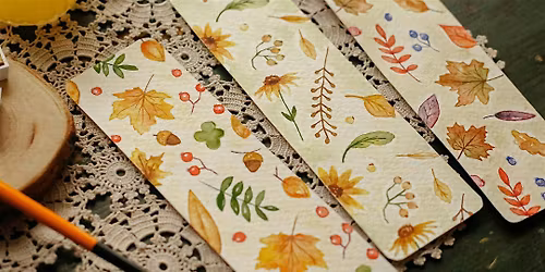 Leather and Material Bookmarks and Key Rings - Community Craft