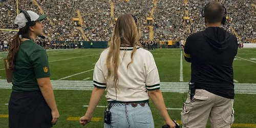 Olivia Maro Performing the National Anthem @ Packers 5k Run\/Walk