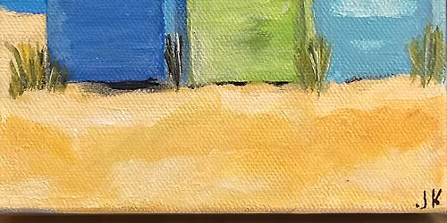 At the Beach! Acrylic Workshop with Jeanne Kollmeyer