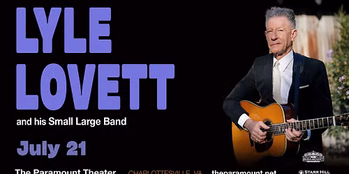 Starr Hill Presents: Lyle Lovett and his Small Large Band