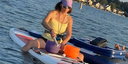 SUP & Sound Healing with Cathy at Paddle Pewaukee
