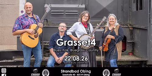 Terrassenkonzert: Grasset4 live