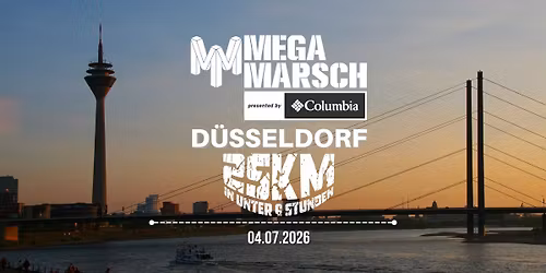 Megamarsch 25\/6 D\u00fcsseldorf 2026