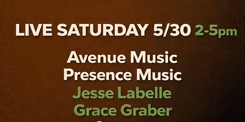 Live Saturday at Just Love Cafe \/ Museum of Gospel Music