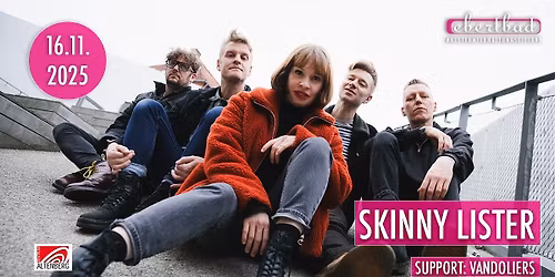 Skinny Lister - Europe \/ UK 2025 | Oberhausen \u2022 Zentrum Altenberg