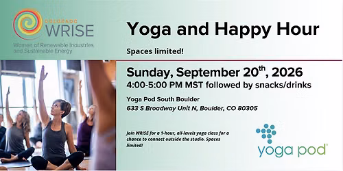 WRISE CO Yoga and Happy Hour