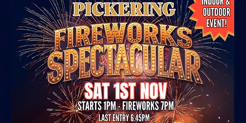 Pickering Fireworks Spectacular