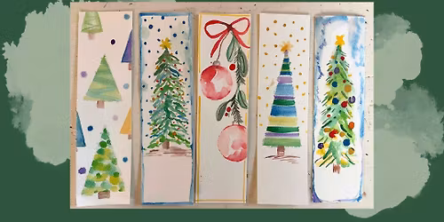 Paint Your Own Bookmark!