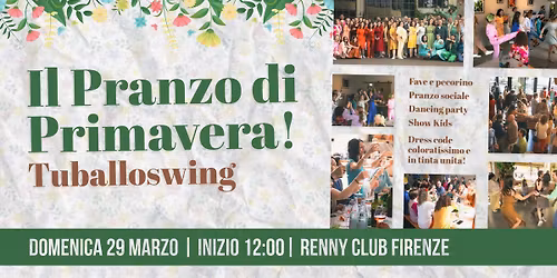 Il Pranzo di Primavera Tuballoswing - Festa di fine 2\u00b0 trimestre