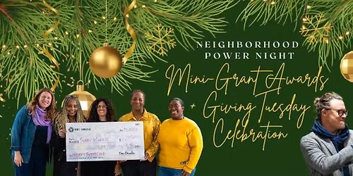 Neighborhood Power Night: Giving, Growing, and Grounding Together