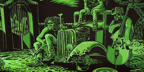 GREEN MONSTER (26th B-Day Show!) + TWISTED ROD + The Rustycans