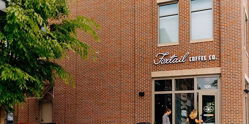 Santa Claus at Foxtail Coffee Ada Village 