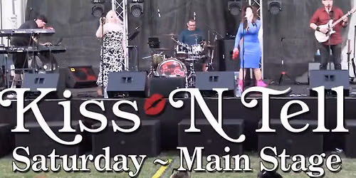 Kiss 'N Tell @ Yolo County Fair 7-9pm Sat Aug 15th
