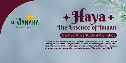 Haya - The Essence of Imaan