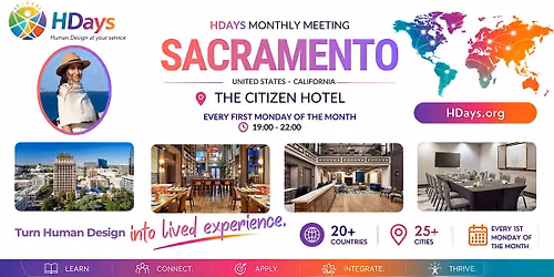 HDays Monthly Meeting in Sacramento at The Citizen Hotel