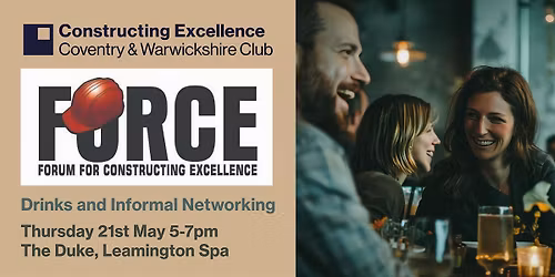 FoRCE Drinks and Informal Networking