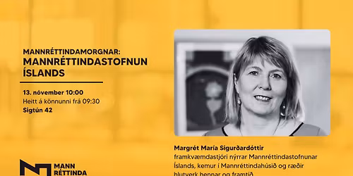 Mannr\u00e9ttindamorgnar - Mannr\u00e9ttindaskrifstofa \u00cdslands