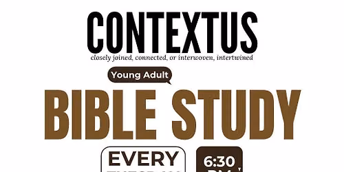 Contextus Single Young Adults Bible Study
