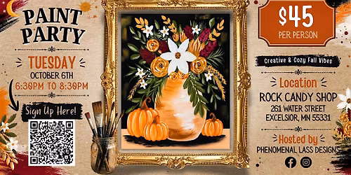 Fall Florals Painting