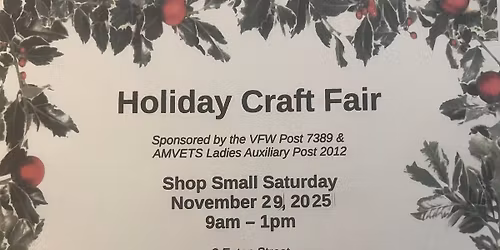 Holiday Craft Fair 
