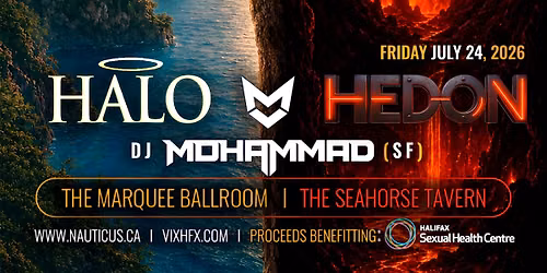🌟 NAUTICUS presents “HALO / HEDON” (🏳️‍🌈 Pride Event) — The Marquee Ballroom