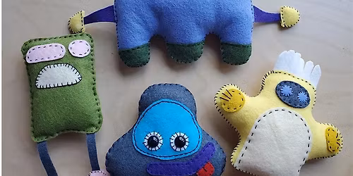 Hand Stitch a Mini Monster Class