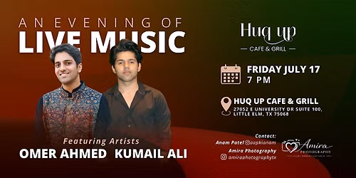 AN EVENING OF LIVE MUSIC