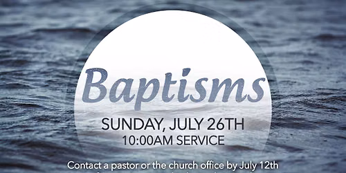 Baptisms
