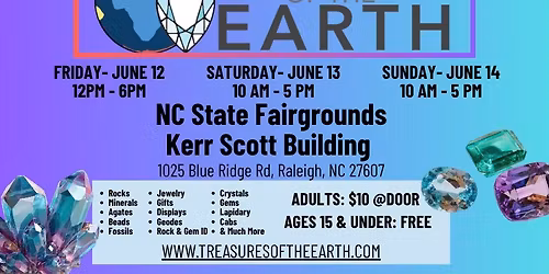 Treasures of the Earth - Raleigh NC State Fairgrounds