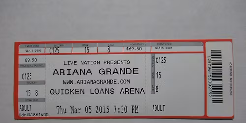 Ariana Grande at Oakland Arena