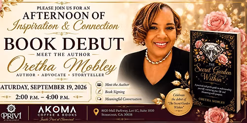 Meet the Author: The Secret Garden Within Book Debut & Signing