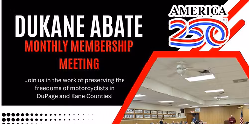 DuKane ABATE March Monthly Membership Meeting