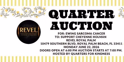 Quarter Auction for Ewing Sarcoma Cancer