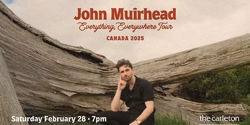 SOLD OUT! John Muirhead Live at The Carleton