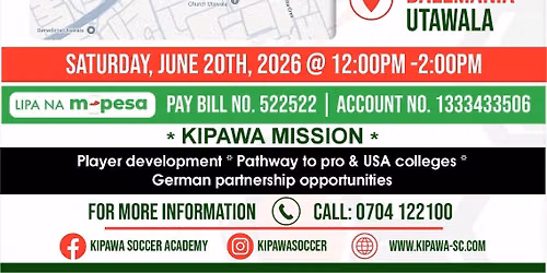 Kipawa Soccer Academy Trials-Utawala