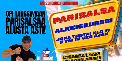 Parisalsa Alkeiskurssi - Tanssikoulu Kuubamo