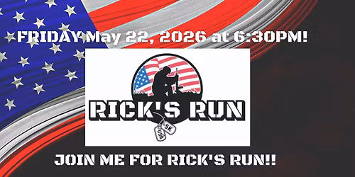 Rick's Run 5k Run\/Walk presented by Village Veterinary Clinic!