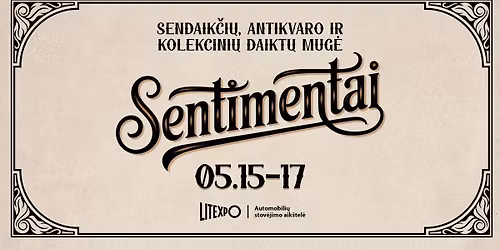 SENTIMENTAI mug\u0117 Litexpo