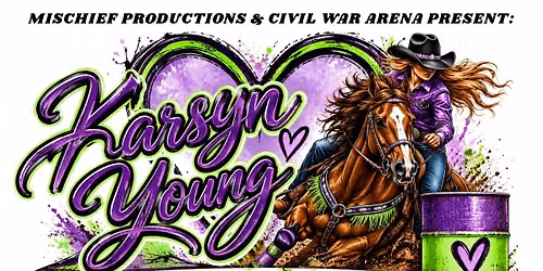 Karsyn Young fundraiser 4D barrel race min $550 added